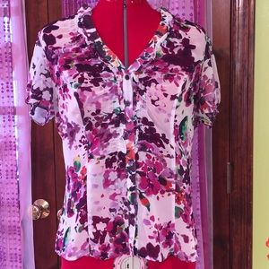 Express Floral Blouse